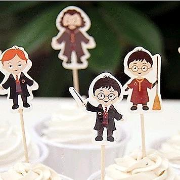 Cupcake cake toppers Harry Potter Birthday Party