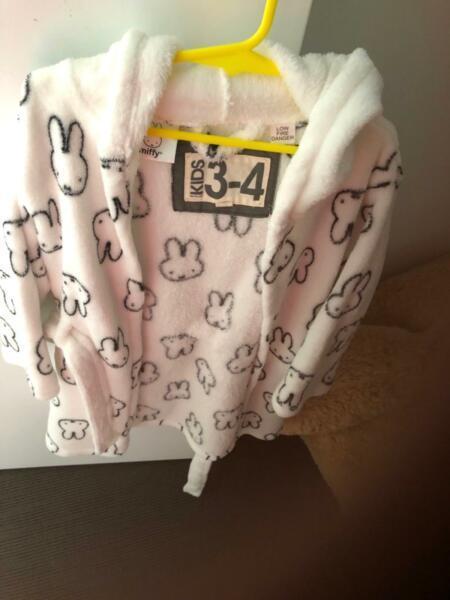 Miffy dressing gown super soft cotton on kids