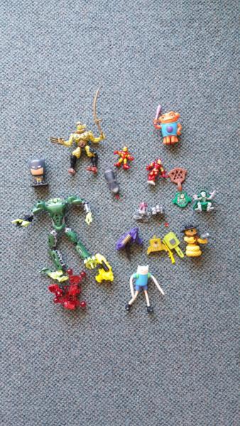 Assorted boys toys transformer ninja heroes