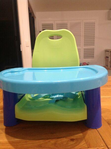 Portable/Foldable Highchair Swing Tray Booster Seat