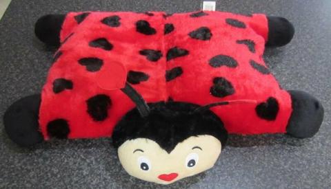 Ladybug Pillow Pet Plush Toy - Like New