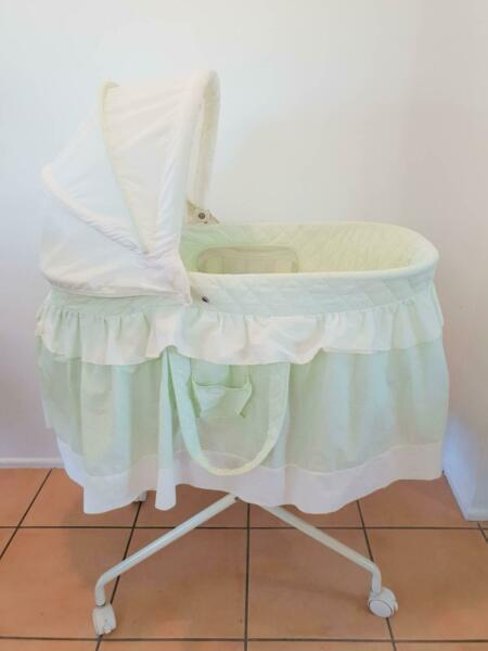 Love N Care Baby Bassinet with Stand