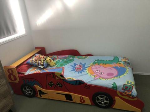 Kids Race car single bed