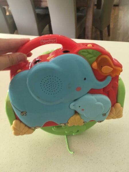 Fisher price baby projector