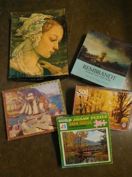 collection JIGSAW puzzles
