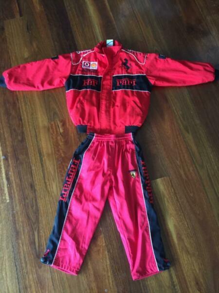 Ferrari race suit - child's