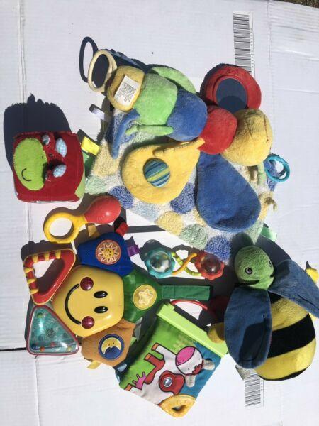 Bulk lot of baby toddler toys for sale