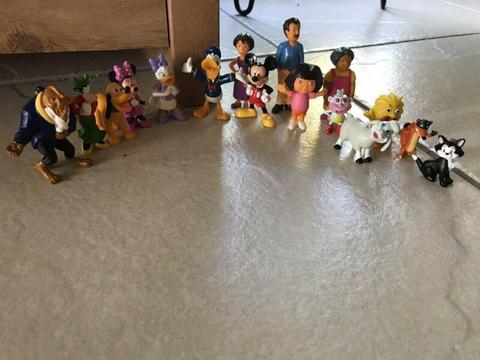 Disney Dora Characters Toys Mini Figurines