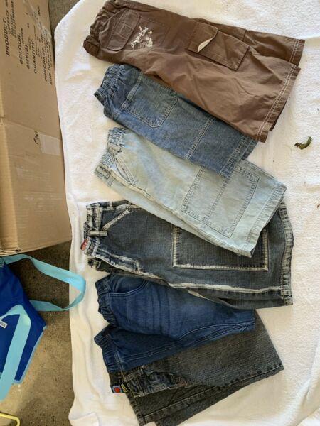 Boys clothes size 4-8 will sell sepatrly $2 each