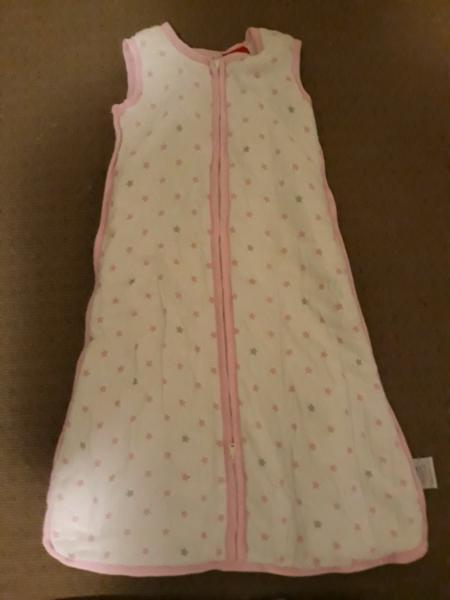 Baby girl sleeping bag 6-12m Aden & Anais