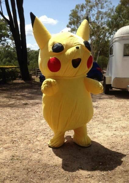 Pokemon Pikachu High Quality Mascot Costume Suits Cosplay