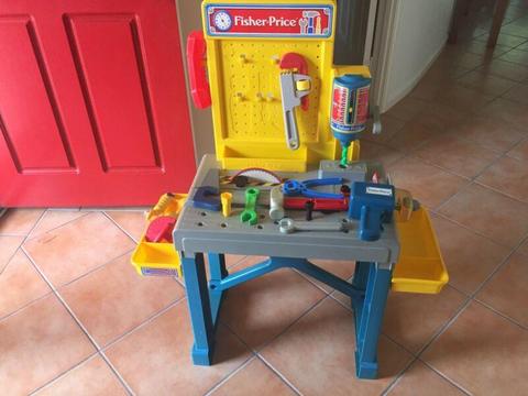 Fisher Price toy workbench