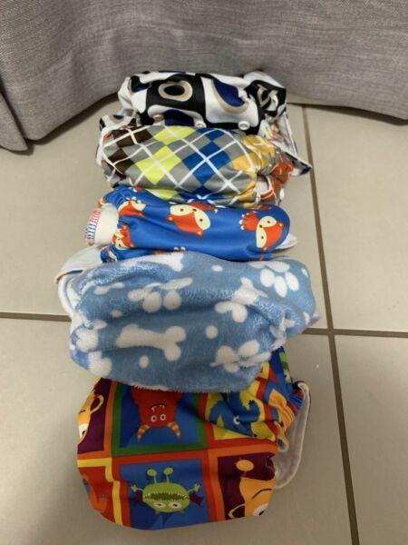 Baby bare cloth diapers