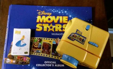 Woolworths Disney Movie Stars Complete Cards Stickers Album