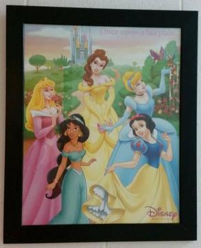 Disney Princess Framed Picture / Wall Art