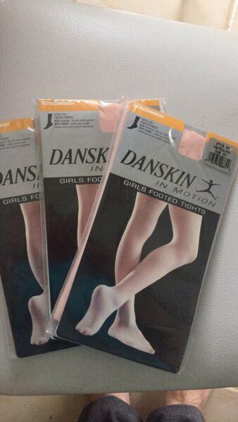 Girls ballet stockings heaps of sizes Lg, Int and small New