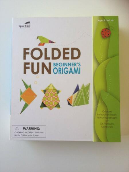 Folded Fun Beginner's Origami - NEW, suit ages 6 and up