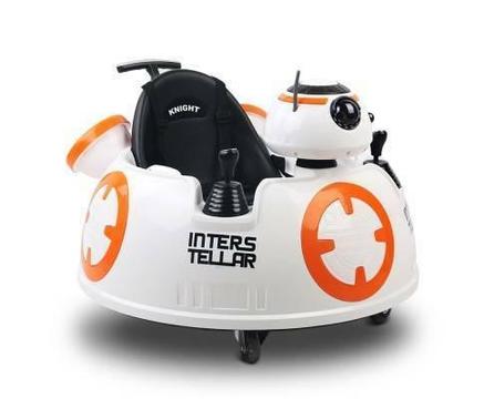 Kids Ride on Star Wars Inspired BB8 Sports Seat Blast into Space