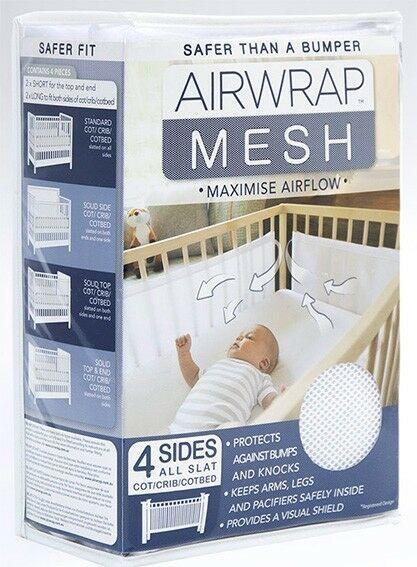 Airwrap Mesh Breathable Cot Bumpers