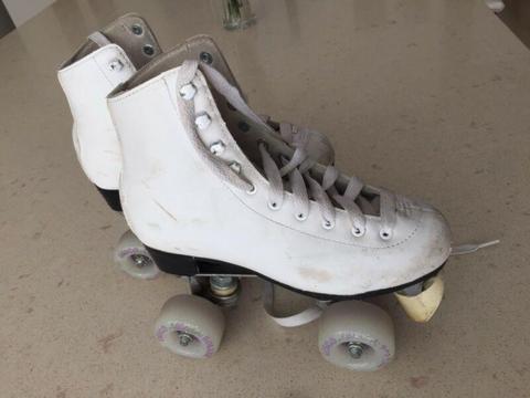 Girls roller skates good gift lots of fun