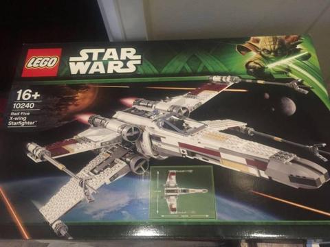 LEGO 10240, Red 5 Xwing starfighter, new and sealed