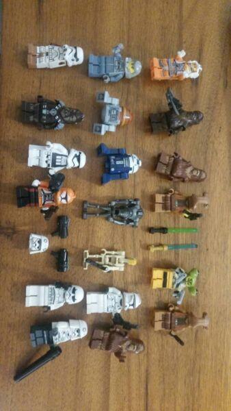 Lego Starwars Star Wars Characters Men x18