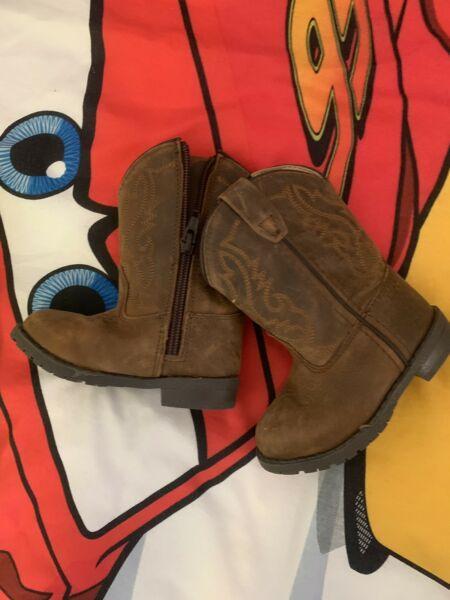 Toddlers western boots