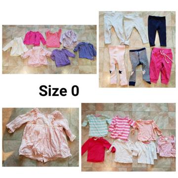 Size 0 Girls Winter Clothes x 21
