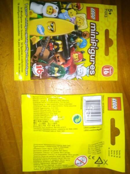 Lego Sealed/New Minifig X 2 series 16