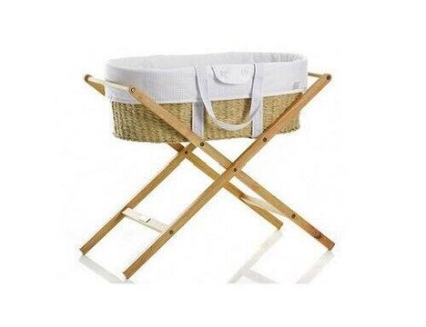 Moses Basket, stand and bending