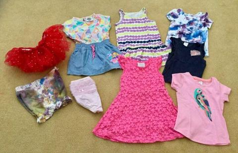 Girls Summer Clothes Bundle - Size 2
