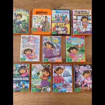 Dora the Explorer DVDs