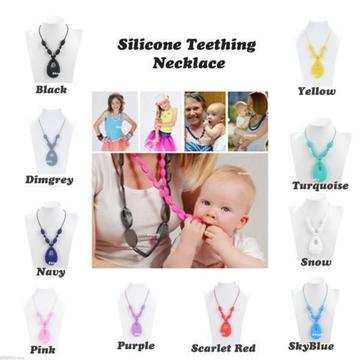 Bulk Lot Assorted Baby Teethers, Silicone Necklaces RRP $2538.20