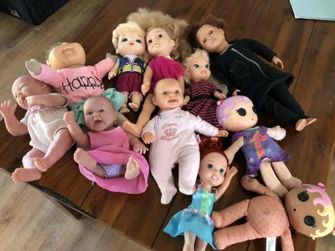 Pre loved dolls