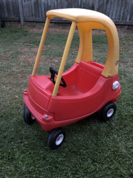 Little tikes ride in coupe car