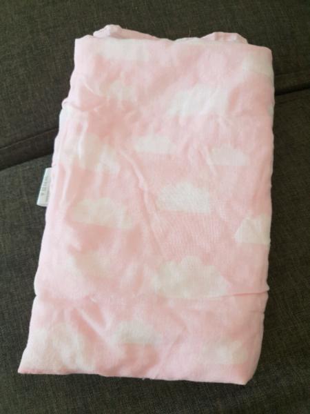 Pink Clouds Muslin Wrap