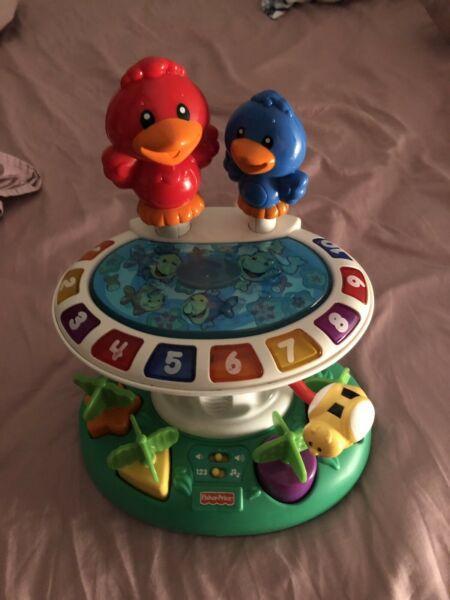 Toy bird bath