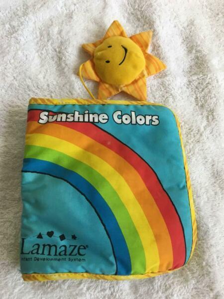 Lamaze Soft Book - Sunshine Colors