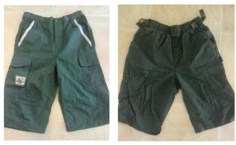 Size 6 & 10 Kids Cargo Shorts