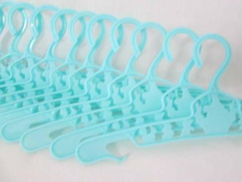Retro Baby Size Plastic Coathangers