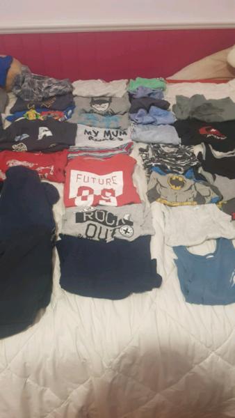 Boys size 4 and 3 mixed clothes