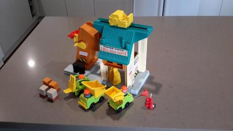Vintage Fisher Price Lift and Load Depot