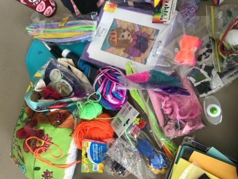 Kids craft and scrapbooking supplies
