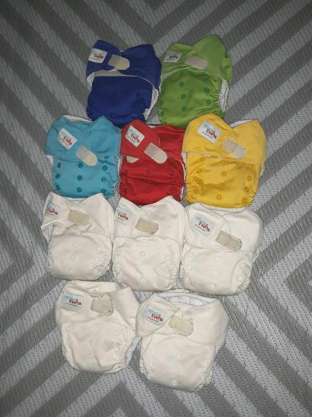 Cloth nappies - ones & twos