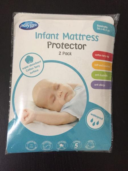 Infant mattress protector 2 pack *Brand new*