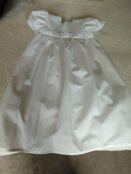 Baby dress for christening or baptism