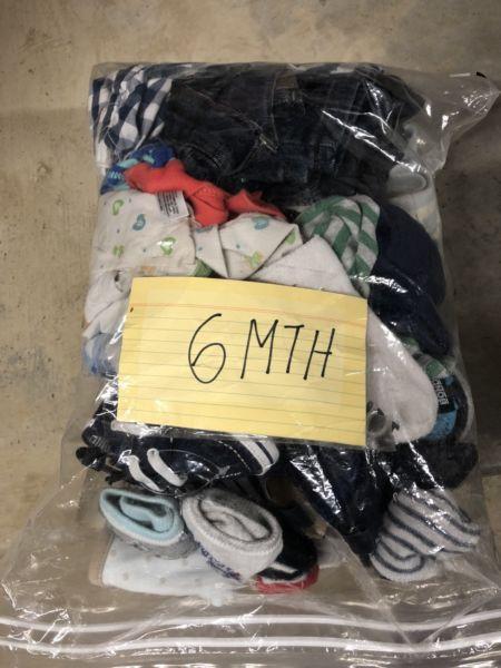 6 months old boy clothes bundle
