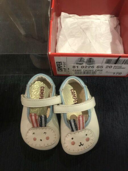 Adorable baby Campers bunny shoes