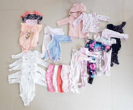 Baby clothing / size 00 (6mths) / 23 items / very good cond