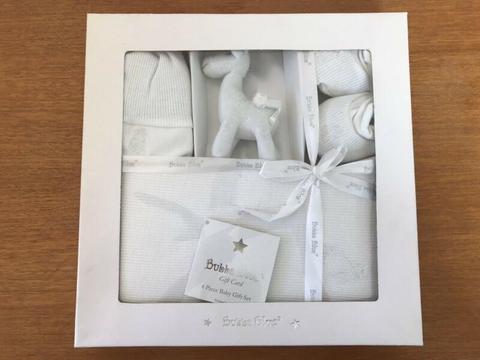 Brand New Gift Boxed Baby Nursery Gift Set in Neutral White